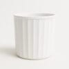 Pot en céramique couleur Blanche